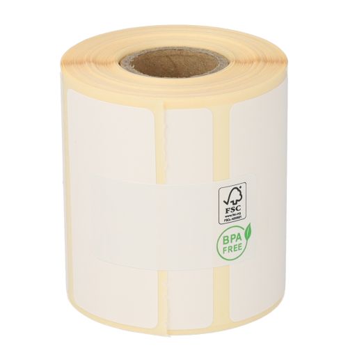 Zebra Z-Select 2000D (3014816-T) compatible, top, 51mm x 25mm, 430 labels, 19mm core, permanent