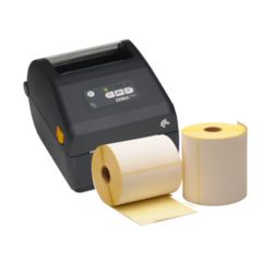 Royal Mail Starter Package | Zebra ZD421D Ethernet printer + 12 rolls Zebra compatible labels 102mm x 150mm (4' x 6')