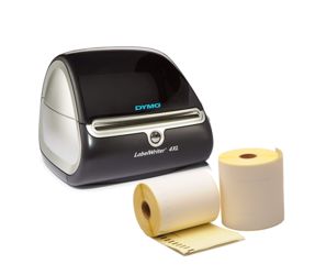 Paquete de inicio Dymo LabelWriter 4XL + 12 rollos de etiquetas compatibles Dymo S0904980