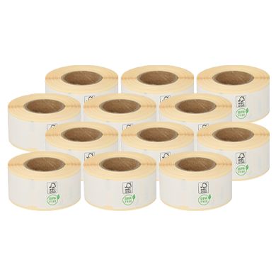 Dymo 99017 / S0722460 compatible labels, 50mm x 12mm, 220 labels, white, permanent