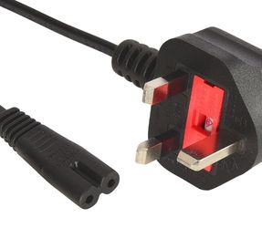 230V Cable UK 2 pins, 1.8 m