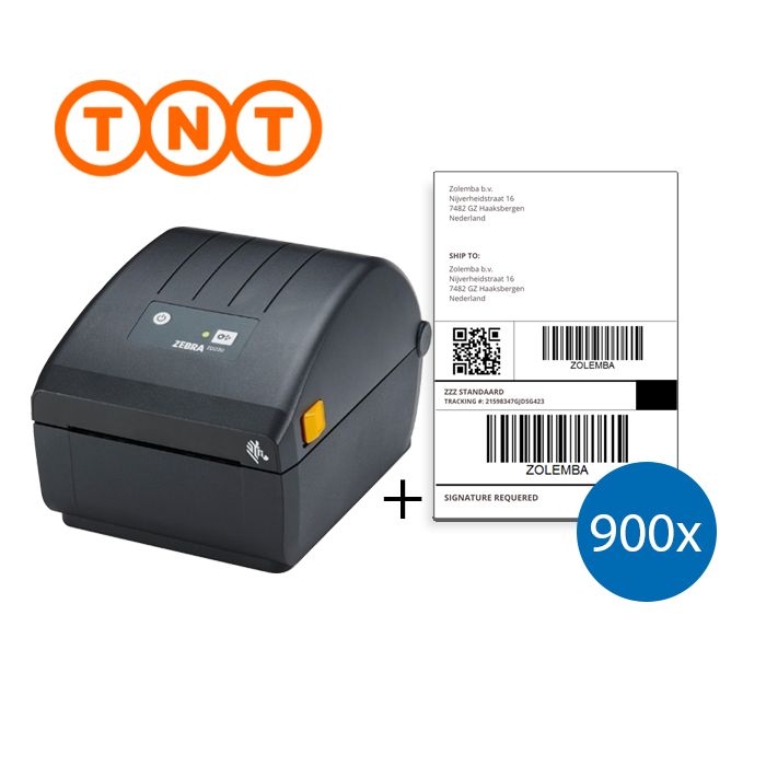 TNT Starter Package | Zebra ZD220D Printer + 900 Shipping Labels