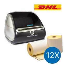 Starter Package DHL | Dymo LW 4XL + 12 rolls compatible Dymo S0904980